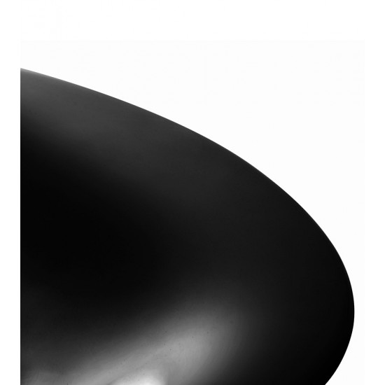 Prato 19,8cm Para Sobremesa De Vidro Opalino Carine Black Luminarc
